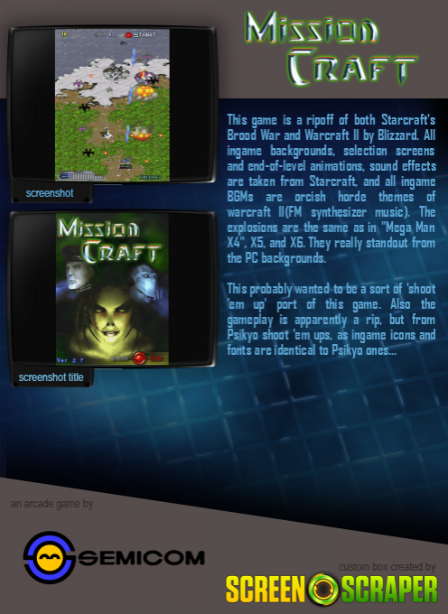 Mission Craft - Dos