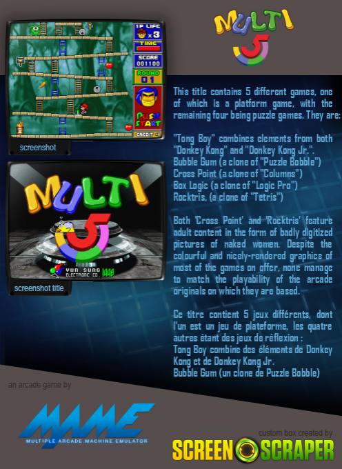 Multi 5 / New Multi Game 5 - Dos