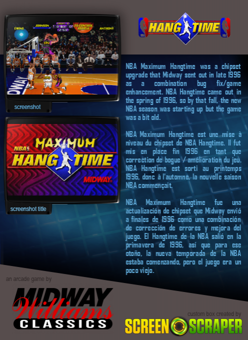 Nba Maximum Hangtime - Dos
