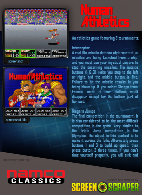 Numan Athletics - Dos