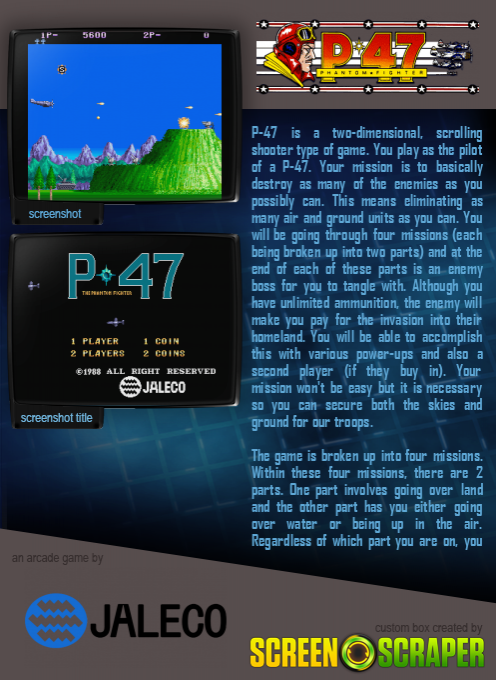 P-47 - The Phantom Fighter - Dos