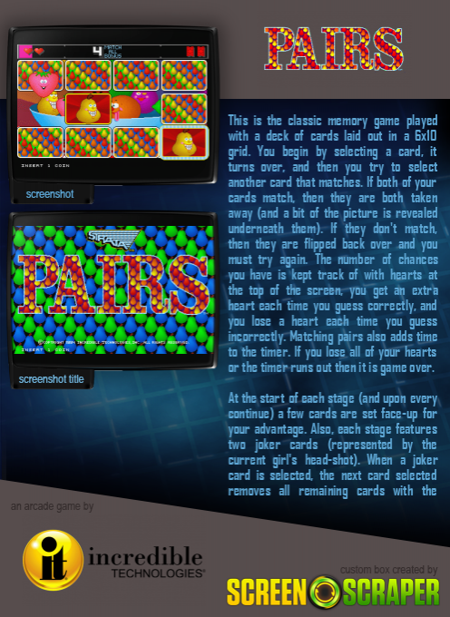 Pairs Redemption - Dos