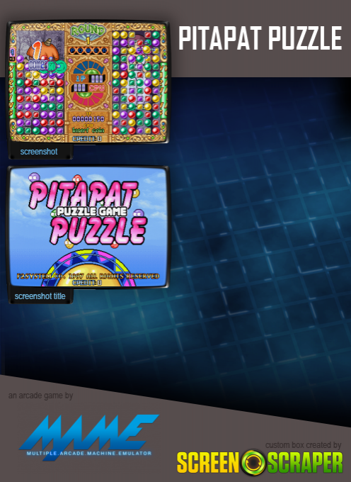 Pitapat Puzzle - Dos