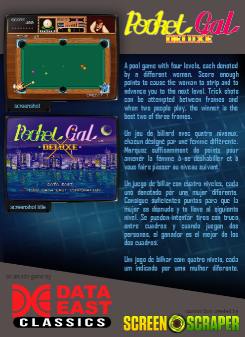 Pocket Gal Deluxe - Dos