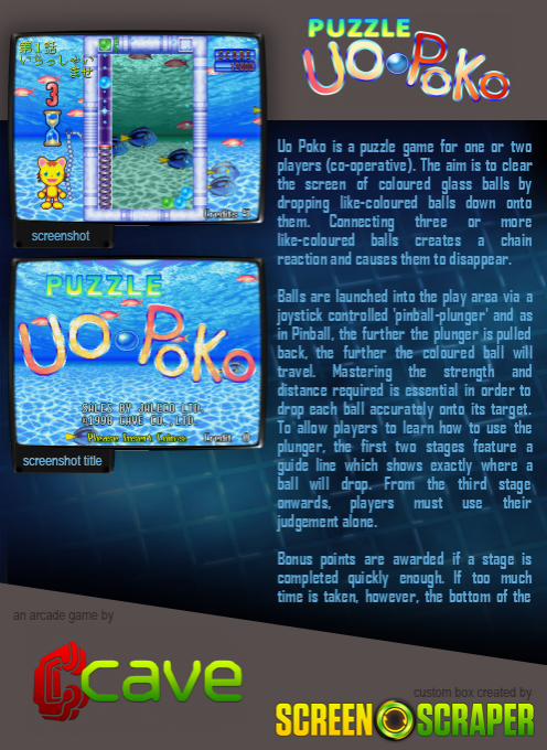 Puzzle Uo Poko - Dos