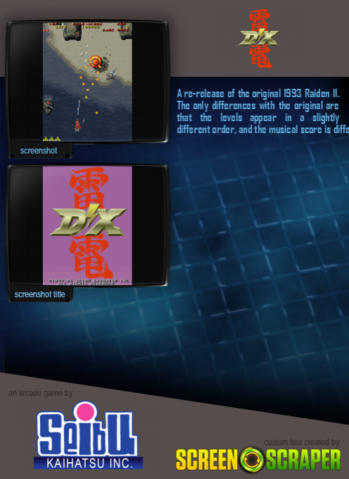Raiden II New / Raiden DX - Dos