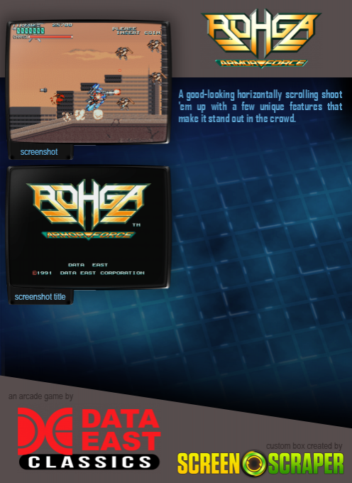 Rohga Armor Force - Dos