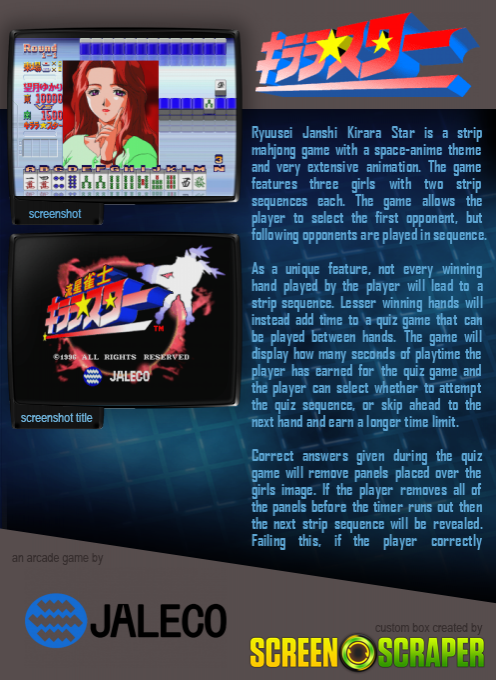 Ryuusei Janshi Kirara Star - Dos