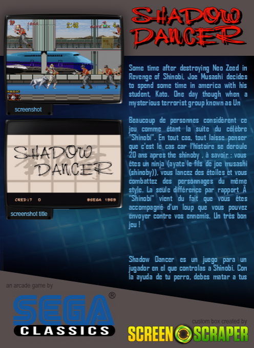 Shadow Dancer - Dos