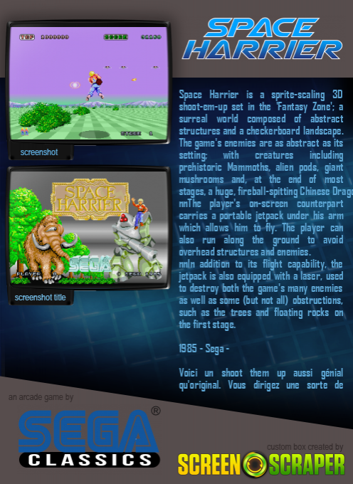 Space Harrier - Dos