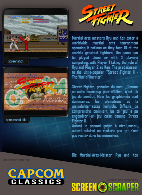 Street Fighter - Dos