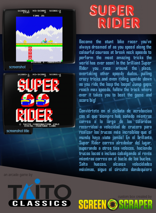 Super Rider - Dos