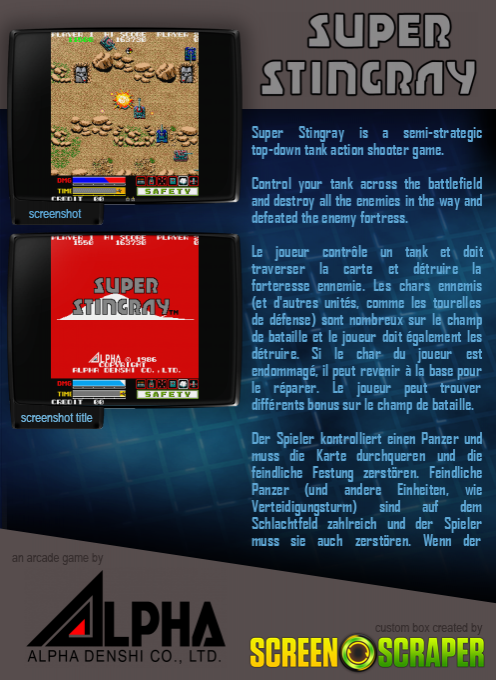 Super Stingray - Dos