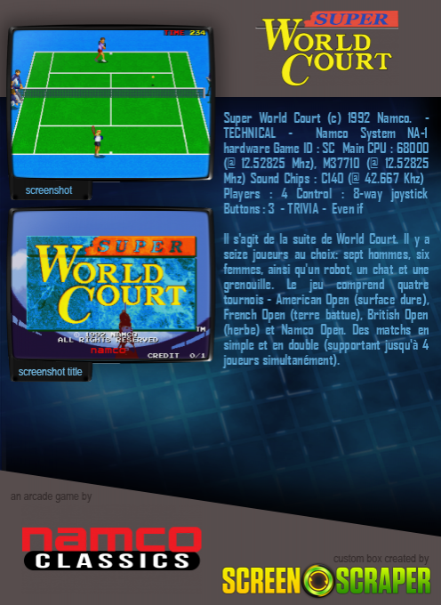 Super World Court - Dos