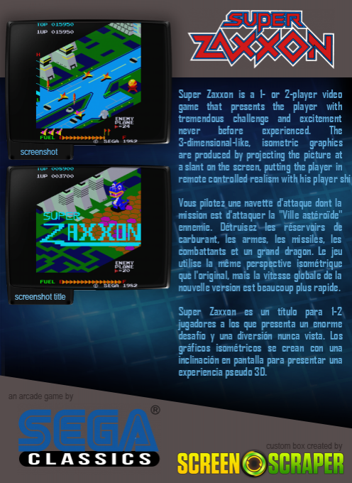 Super Zaxxon - Dos