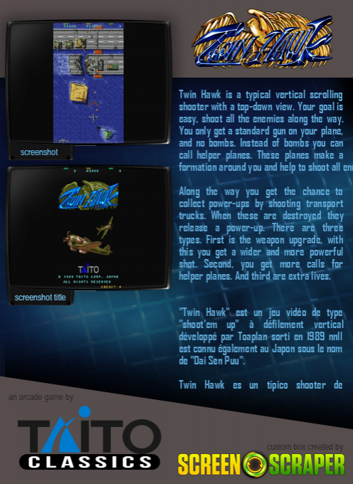 Twin Hawk - Dos