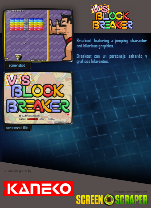 Vs Block Breaker - Dos