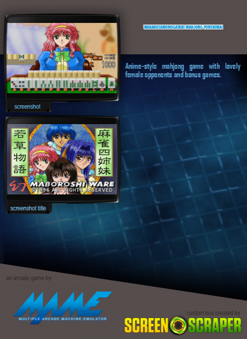 Wakakusamonogatari Mahjong Yonshimai - Dos