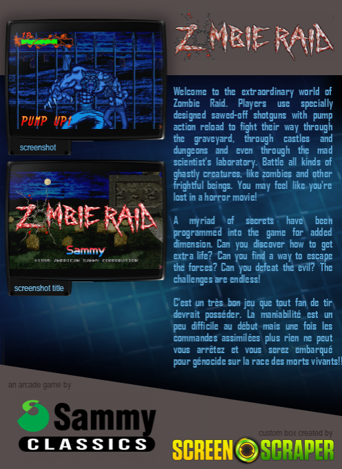 Zombie Raid - Dos