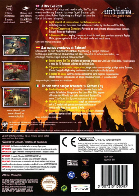 Batman: Rise of Sin Tzu - Dos