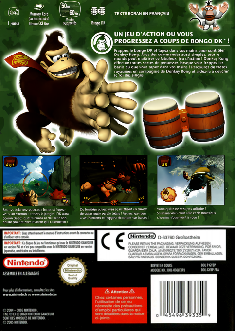 Donkey Kong Jungle Beat - Dos