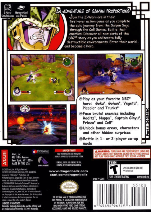 Dragon Ball Z : Sagas dos