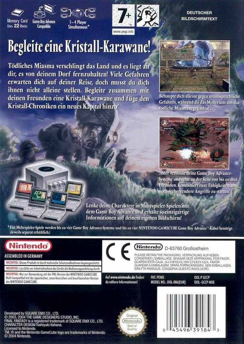 Final Fantasy Crystal Chronicles - Dos