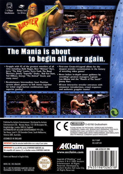 Legends of Wrestling dos