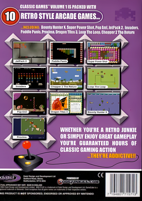 Maxplay Classic Games Volume 1 dos