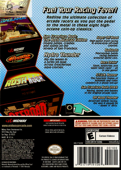 Midway Arcade Treasures dos