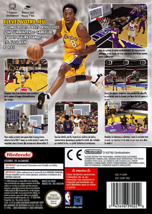 NBA Courtside 2002 dos