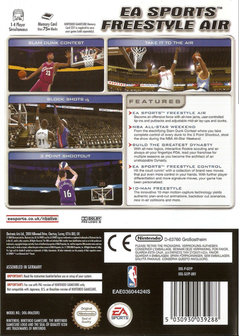 NBA Live 2003 dos