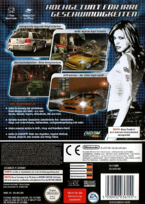 Need for Speed : Underground dos