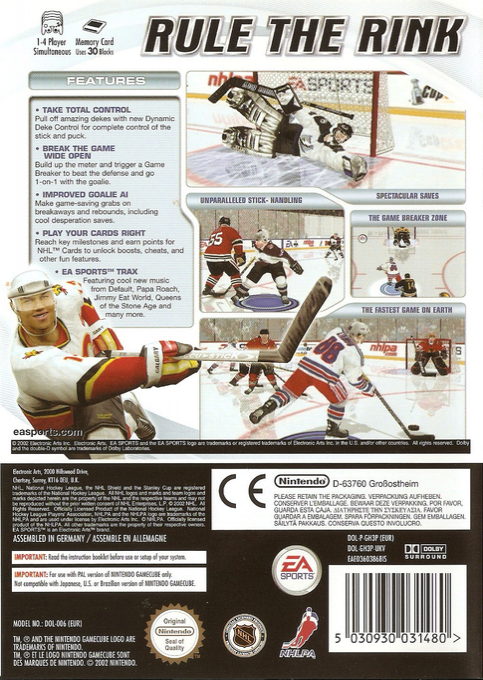 NHL 2003 dos