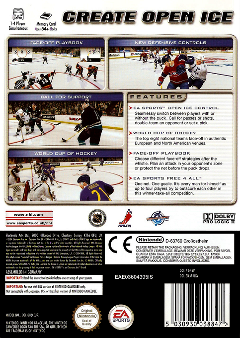 NHL 2005 dos