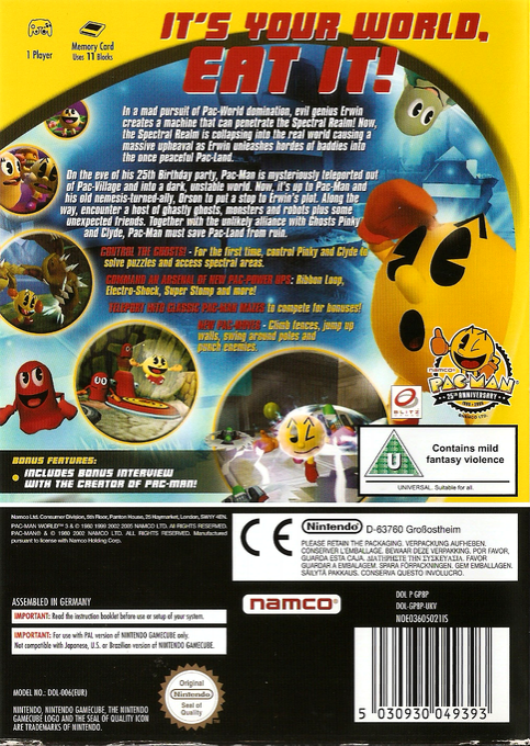 Pac-Man World 2 dos