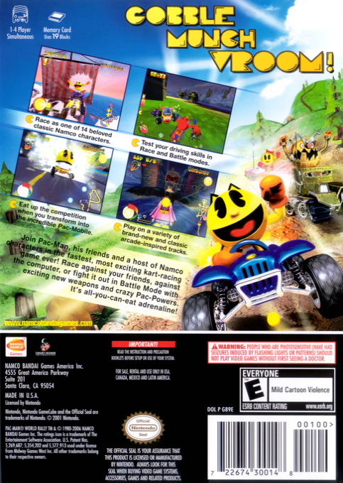 Pac-Man World Rally dos