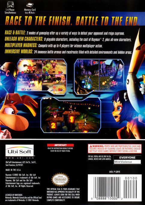 Rayman Arena dos