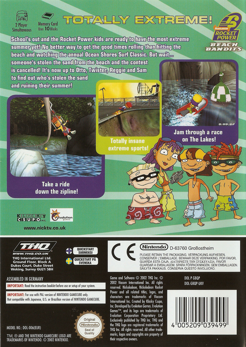 Rocket Power : Beach Bandits dos