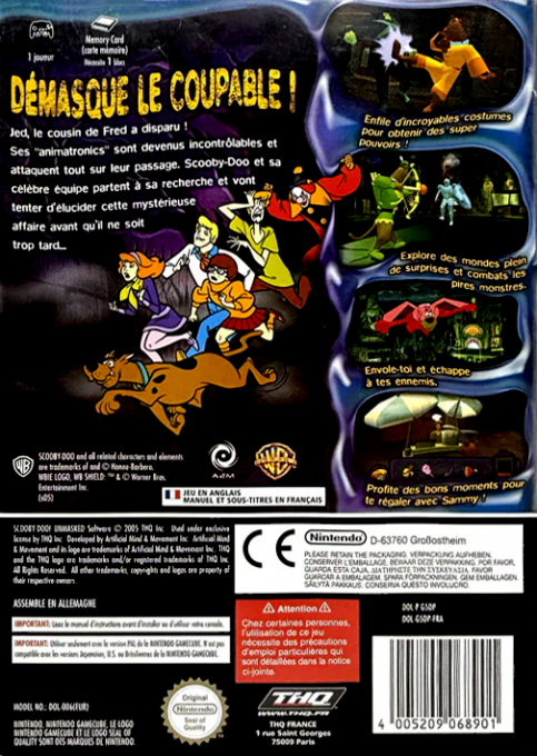 Scooby-Doo! Démasqué dos