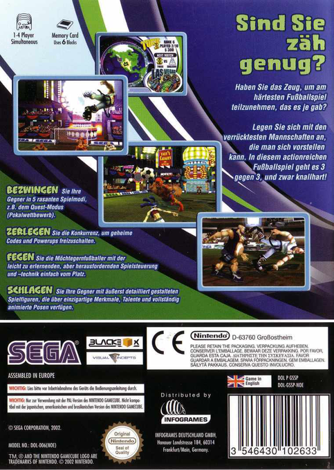 Sega Soccer Slam dos