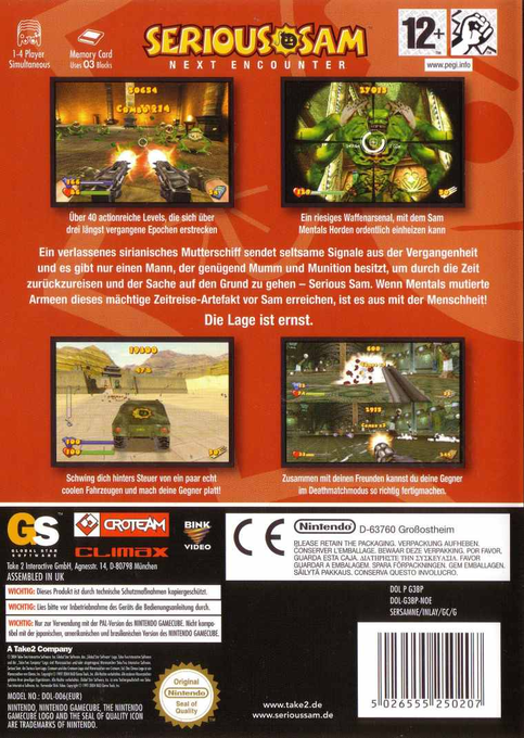 Serious Sam : Next Encounter dos