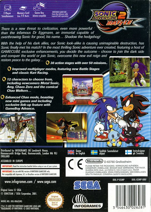 Sonic Adventure 2 Battle dos