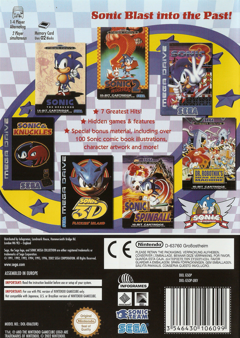 Sonic Mega Collection dos