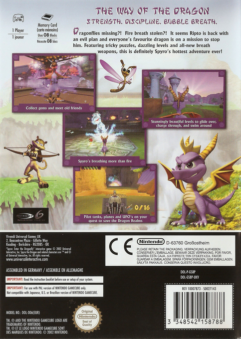 Spyro : Enter the Dragonfly dos