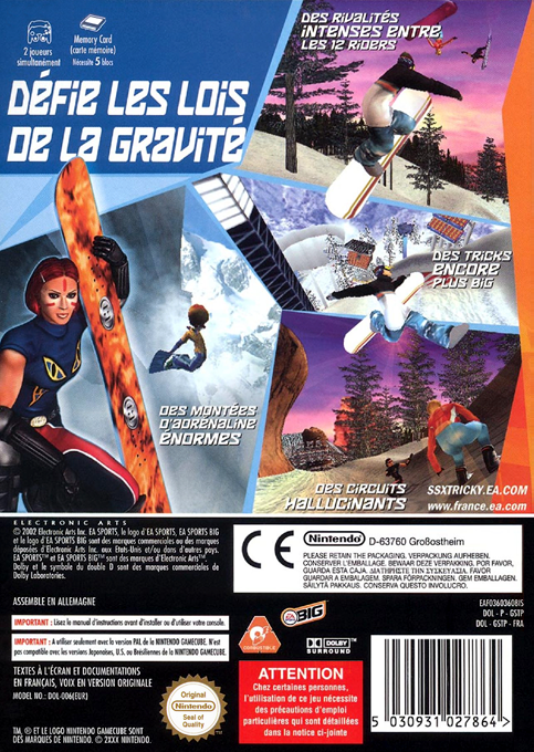 SSX Tricky dos