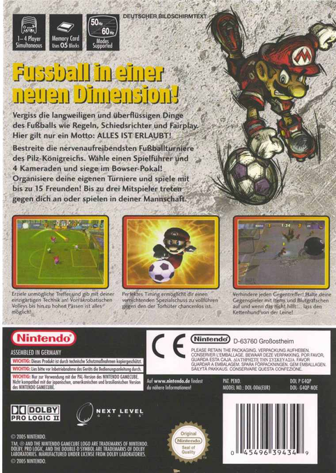 Super Mario Strikers dos