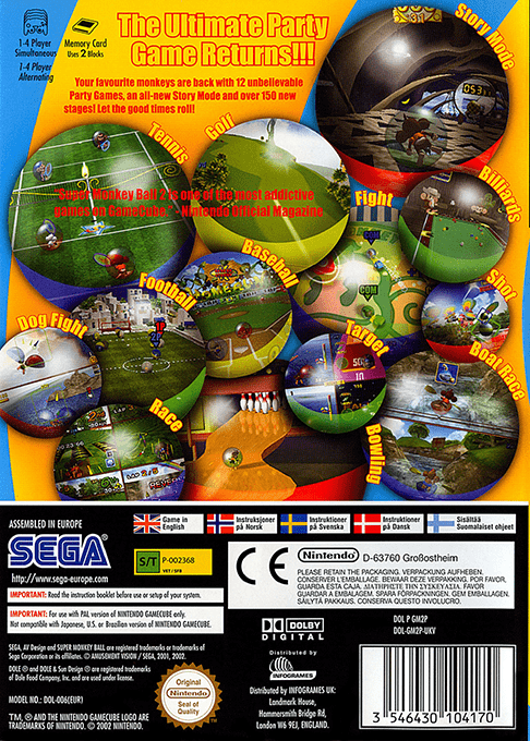 Super Monkey Ball dos