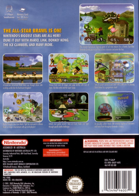 Super Smash Bros. Melee dos