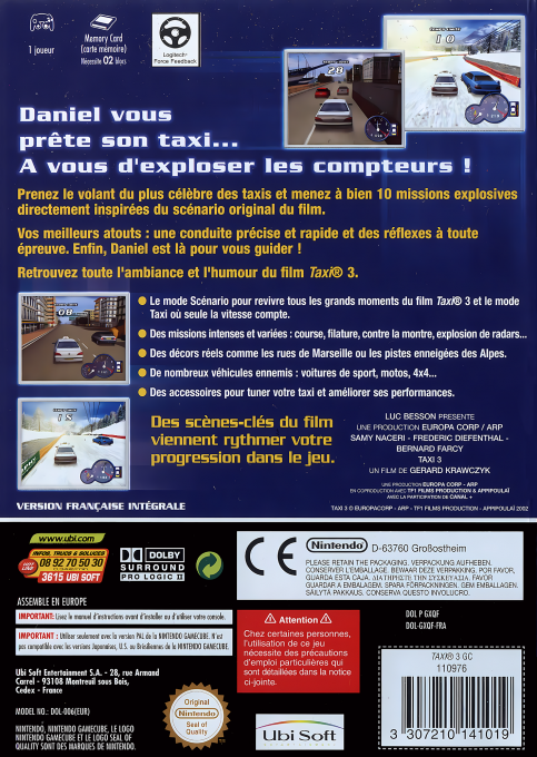 Taxi 3 dos